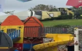 Faciadan dönüldü: TIR, çocuk parkının yakınında de...