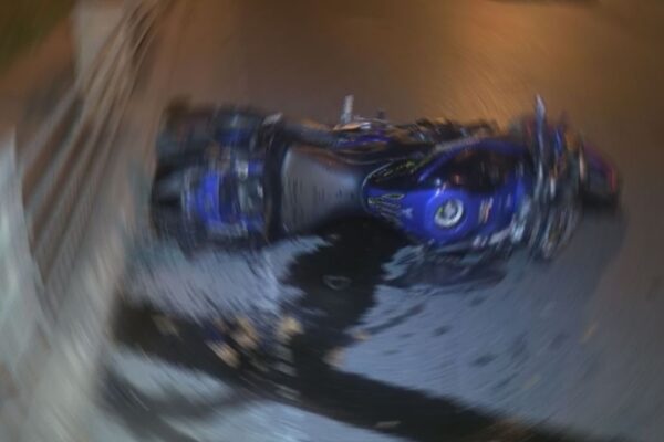 Motosiklet sürücüsünün kahreden sonu!