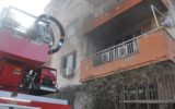 İzmir’de yangın paniği: Yavru kedi kurtarıld...