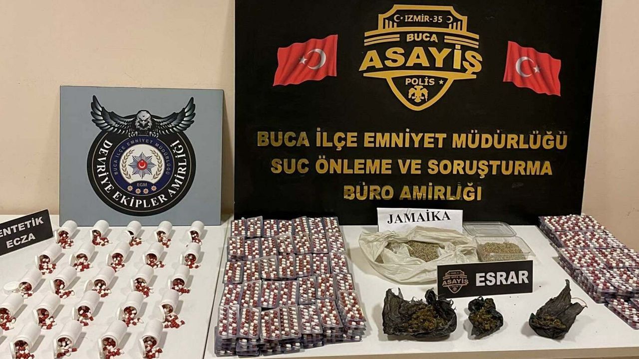 İzmir’de uyuşturucu operasyonu: 1 tutuklama