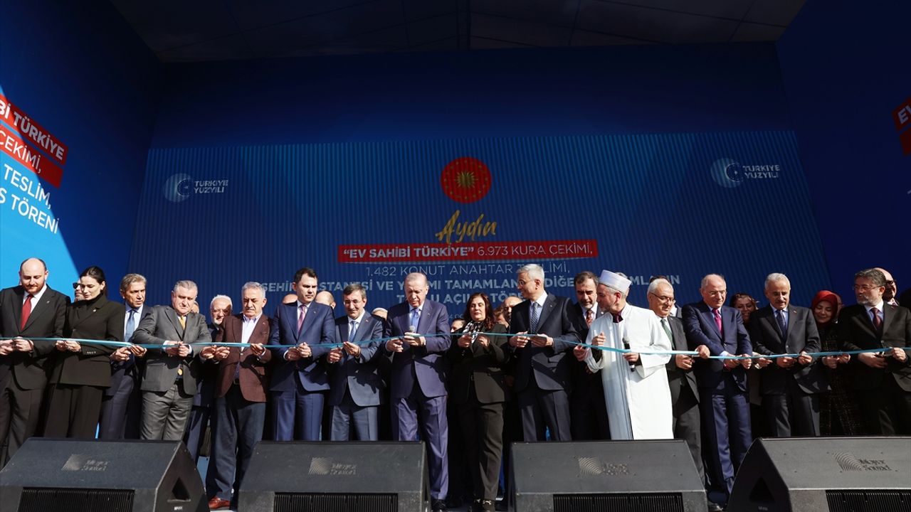 Aydın’da toplu açılış töreni düzenlendi