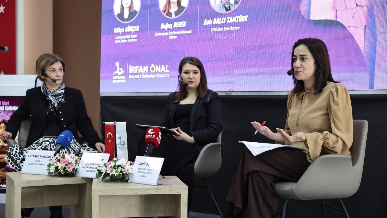 Bayraklı’da “Kadın Emeği ve Toplumsal Dönüşüm” buluşması
