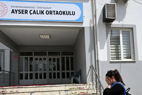 Kahramanmaraş’ta saldırının yaşandığı okul k... Kahramanmaraş’ta saldırının yaşandığı okul k...