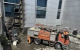 Hastanede yangın: Hastalar tahliye edildi