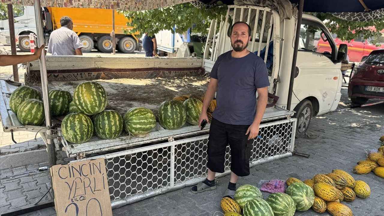 Karpuzları ezen sürücüye para cezası