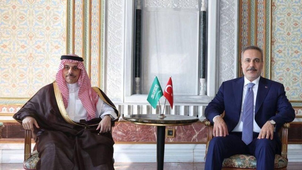 Bakan Fidan Suudi mevkidaşı ile görüştü